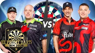 Final: Joey Kelly & Michael van Gerwen vs. Alex Kumptner & Nathan Aspinall | ProSieben