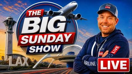 Live Plane Spotting at Los Angeles International Airport (LAX)